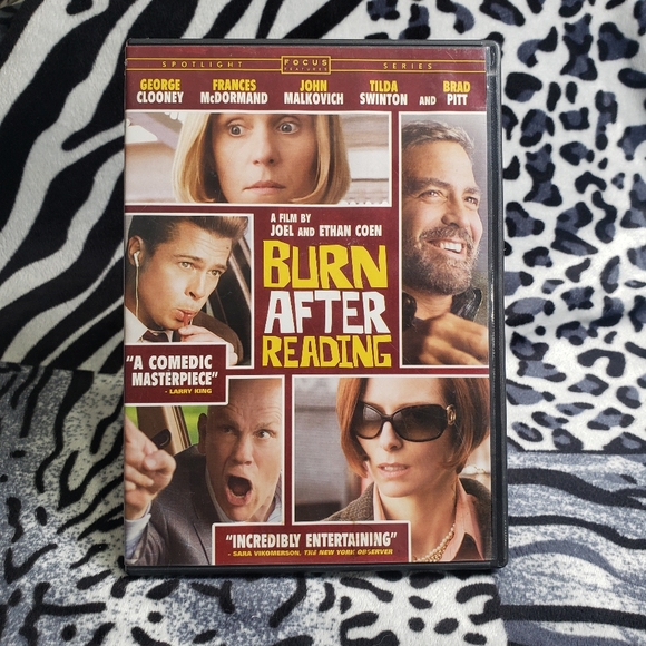 (MM1) Burn After Reading DVD- 2008 - Picture 1 of 4
